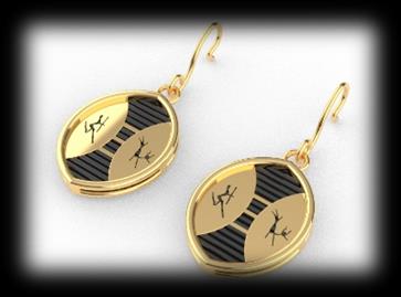Khoisan Tablet Earrings